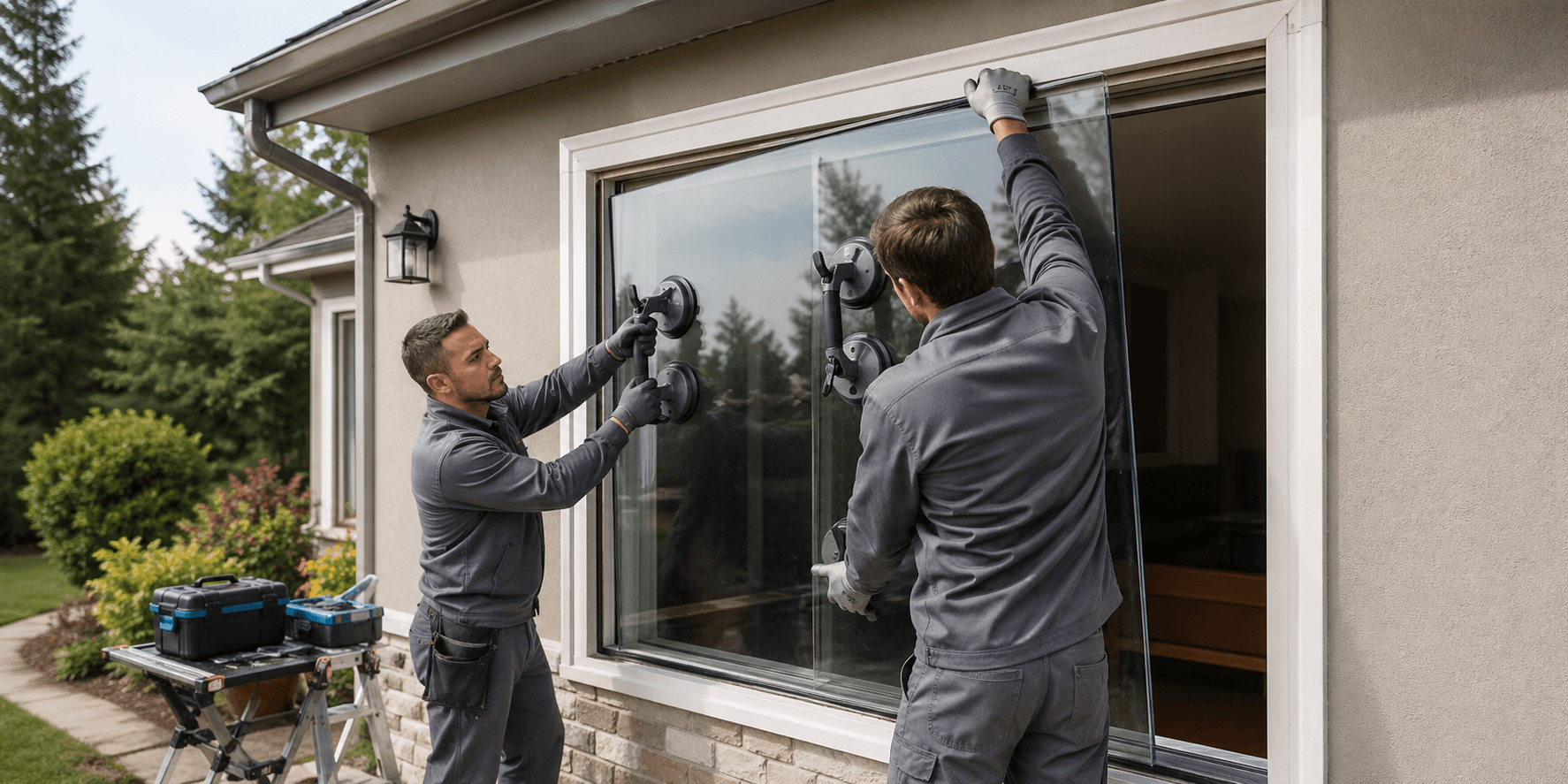 Auto glass workshop serving San Antonio, Texas — representative photo